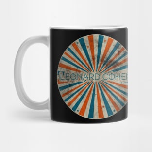 Leonard Cohen vintage Mug